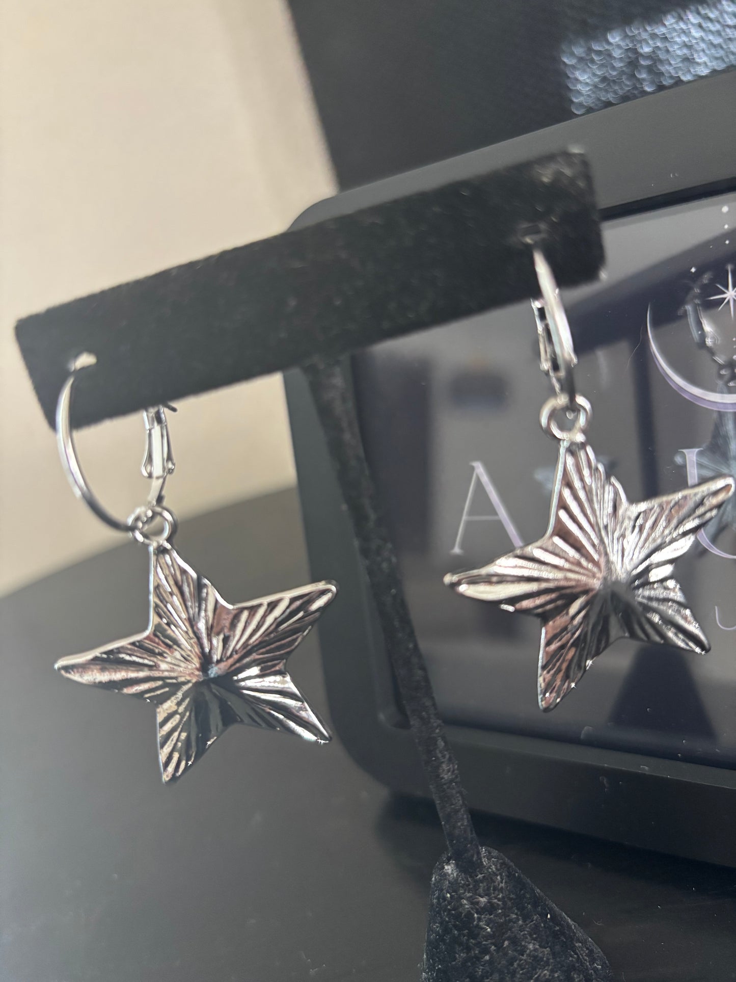 Star earrings