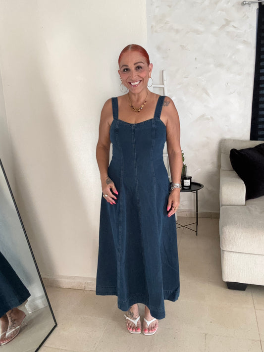 Denim dress